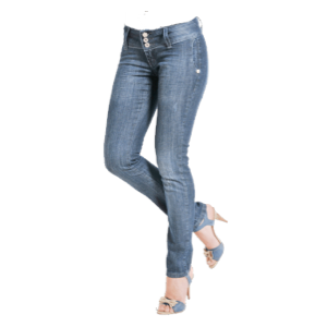 Lichtblauwe jeans dames